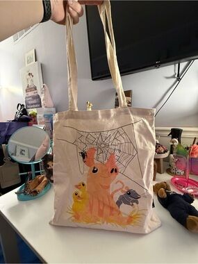 OWL CRATE “Charlotte’s Web”Canvas Tote Bag